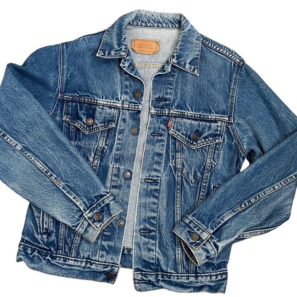 Vintage Levi's 70505 0216 Type III Trucker Denim Jacket Mens 38R Made in USA 70s